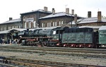 41 1074 (Bw Stendal) mit P 9424 im Bahnhof Gardelegen. (15.05.1977) <i>Foto: Wolfgang Bügel</i>