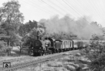 38 2171 räuchert durch die Dresdener Heide bei Klotzsche. (22.06.1966) <i>Foto: W. A. Reed</i>