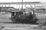 Unterwegs im RAW Görlitz-Schlauroth ist die Werklok 1, die 1950 bei der DDR-Reichsbahn als 89 6024 eingenummert wurde und seit März 1963 im RAW Dienst tat. (26.06.1966) <i>Foto: Will A. Reed</i>