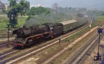 41 1025 fährt mit P 3003 von der Saalebahn kommend in Saalfeld ein. (13.06.1977) <i>Foto: Wolfgang Bügel</i>