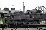 78 425 - Bremslok der VES-M Halle - auf der Drehscheibe im Bw Halle P. Durch zahlreiche Umbauten galt sie als die modernste T 18. (1968) <i>Foto: J. R. Broughton</i>