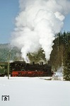 Unterwegs bei Schleusinger Neundorf. (18.02.1978) <i>Foto: Wolfgang Bügel</i>