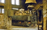 99 3314 wurde ursprünglich 1917 von Henschel als Heeresfeldbahnlok "HF 1487" gebaut und gelangte 1921 zur Waldeisenbahn Muskau. 1951 erhielt sie dort nach der Übernahme durch die Deutsche Reichsbahn die Nummer 99 3314. 1983 wurde sie schließlich in den Westen verkauft und war u.a. bei der Dampf-Kleinbahn Mühlenstroth nahe Gütersloh im Einsatz. Sie befindet sich heute in Privatbesitz. (21.03.1978) <i>Foto: Slg. Wolfgang Bügel</i>