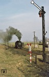 99 1758 fährt mit P 14184 nach Bertsdorf ein. (29.03.1978) <i>Foto: Wolfgang Bügel</i>