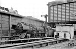 03 117 vom Bw Berlin-Ostbf wartet im Bahnhof Berlin-Zoologischer Garten vor D 110 nach Bonn auf Ausfahrt, den sie bis Helmstedt bringen wird. (11.05.1970) <i>Foto: Johannes Glöckner</i>