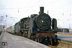 38 1452 (Bw Leipzig Hbf West) ist mit einem Personenzug in ihrer Heimatstadt eingetroffen. (08.08.1964) <i>Foto: Robin Fell</i>