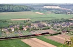 01 0525 hat mit D 504 die ersten Häuser von Bad Kösen erreicht. (12.05.1978) <i>Foto: Joachim Bügel</i>
