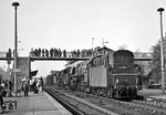Ankunft der ausgemusterten ehemaligen Saalfelder 01 0510, 0513, 0517 und 0519 in Greifswald, die hier als Heizloks weiterverwendet werden sollen. (23.10.1982) <i>Foto: Joachim Schmidt</i>