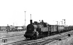 94 582 (Schwartzkopff, Baujahr 1914) gehörte zu den letzten 5 Magdeburgern 94.5 und macht sich hier im Rangierdienst nützlich. (15.07.1969) <i>Foto: Johannes Glöckner</i>