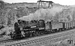 Nochmal ein Seitenschuss auf 58 1522 (Henschel, Baujahr 1919) in Aue. (04.10.1975) <i>Foto: Burkhard Wollny</i>