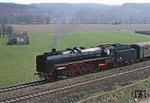 Noch ein Seitenblick auf die bestens gepflegte Saalfelder 01 2204 bei Zeutsch. (17.04.1980) <i>Foto: Joachim Bügel</i>