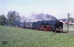 Eine weitere Aufnahme mit E 802 nach Leipzig gelang bei Triptis. (06.06.1980) <i>Foto: Wolfgang Bügel</i>