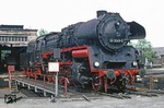 Hinter 58 3049 verbirgt sich die 1920 bei HANOMAG gebaute 58 1725. Der Umbau (Rekonstruktion) in 58 3049 erfolgte am 31.10.1961 durch das RAW Zwickau. (07.06.1980) <i>Foto: Wolfgang Bügel</i>