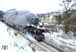 03 0058 rauscht mit D 613 durch Burg Stargard. (02.03.1979) <i>Foto: Wolfgang Bügel</i>