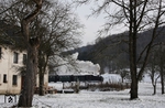 ÖBB 298.102 im winterlichen Steyrtal bei Aschach a.d. Steyr. (08.12.2012) <i>Foto: Stefan Jurasovits   </i>