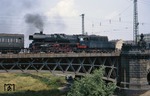 23 1045 (Bw Dresden Altstadt) auf der Elbebrücke vor Dresden-Neustadt. (03.07.1968) <i>Foto: Will A. Reed</i>