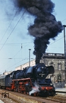 41 1148 räuchert in Magdeburg Hbf vor sich hin. (1986) <i>Foto: Andreas Höfig</i>