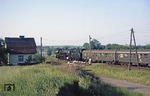 Nachschuss auf D 917 mit 03 0090 bei Warnitz. (04.06.1979) <i>Foto: Joachim Bügel</i>