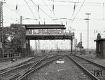 E43-Stellwerk "Vmo" in Hamm Rbf. (28.09.1975) <i>Foto: Benno Wiesmüller</i>