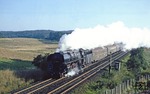 01 1514 mit E 315 "GEDANIA" von Berlin nach Gdynia auf dem Streckenabschnitt Eberswalde - Angermünde bei Chorin. (16.09.1979) <i>Foto: Wolfgang Bügel</i>
