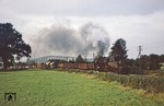 Mit Ng 60205 ist 52 8154 bei Kamenz unterwegs. (16.09.1979) <i>Foto: Wolfgang Bügel</i>