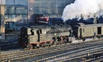 Ausfahrt des P 8022 nach Oppurg mit 95 0041 in Saalfeld. (28.02.1977) <i>Foto: Peter Schiffer</i>