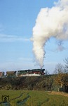 44 0546 (44 546, Krauss-Maffei, Baujahr 1941) fährt in Klostermansfeld ein. (24.12.1979) <i>Foto: Joachim Bügel</i>