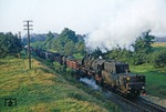 Ein Bild der Schiebelok 52 8036 am Dg 50272 soll auch nicht fehlen. (04.09.1980) <i>Foto: Wolfgang Bügel</i>