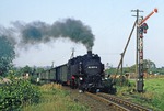 99 1757 passiert mit P 14088 das Einfahrsignal der Gegenrichtung von Zittau-Vorstadt. (05.09.1980) <i>Foto: Wolfgang Bügel</i>