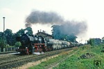 52 8180 (ex 52 3625 (WLF 17218), Baujahr 1943) vor Dg 50813 bei der Durchfahrt in Meitzendorf. (07.09.1980) <i>Foto: Wolfgang Bügel</i>