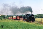99 6001 mit P 69716 bei Gernrode. (08.09.1980) <i>Foto: Wolfgang Bügel</i>