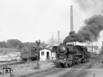 52 1969 (Henschel, Baujahr 1943) im Bw Dresden-Friedrichstadt. (05.1969) <i>Foto: Slg. Erich Preuß</i>