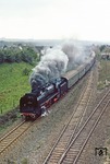 Hinter Zeitz wurde E 802 erneut erwischt.  (03.10.1980) <i>Foto: Joachim Bügel</i>