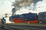 Und noch ein Abschiedsblick auf die in Leipzig ausfahrende 01 2204. (03.10.1980) <i>Foto: Joachim Bügel</i>