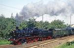 38 205 fährt mit Sonderzug P 23583 in Ziegenhain ein. (04.10.1980) <i>Foto: Joachim Bügel</i>