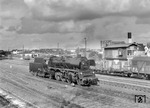 23 1007 aus Schwerin zu Gast in Lübeck Hauptgüterbahnhof. (25.03.1966) <i>Foto: Johann Burmester</i>