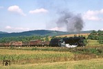 44 0414 mit Ng 66422 zwischen Saalfeld und Unterwellenborn. (10.10.1980) <i>Foto: Joachim Bügel</i>