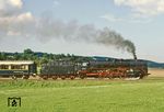 Und noch ein schöner Seitenschuss auf die gut ausgeleuchtete 01 2118 bei Saalfeld. (28.05.1981) <i>Foto: Wolfgang Bügel</i>