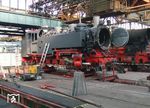 99 1782 der Rügenschen Bäderbahn im Dampflokwerk Meiningen.  (25.10.2008) <i>Foto: Andreas Höfig</i>