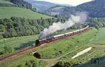 01 0521 mit Sonderzug D 24401 kurz vor Probstzella. (31.05.1981) <i>Foto: Joachim Bügel</i>