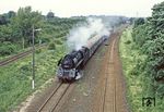 Nördlich von Zeitz ist 01 0519 mit P 3025 aus Leipzig unterwegs. (17.06.1981) <i>Foto: Wolfgang Bügel</i>