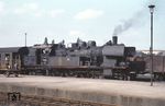 78 503 (Vulcan, Baujahr 1924) im Bahnhof Neubrandenburg. Kurze Zeit später wurde die Lok von Stralsund nach Pasewalk umstationiert. Etwas ungewohnt für "Westaugen" ist die ab 1962 bei der DR erfolgte Nachrüstung der pr. T 18 mit Witte-Windleitblechen. (08.1969) <i>Foto: Robin Fell</i>