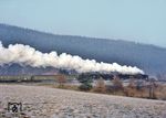 D 199 von Frankfurt/M nach Frankfurt/O auf dem Weg nach Gerstungen zwischen Ronshausen und Hönebach. (23.12.1972) <i>Foto: Johannes Glöckner</i>