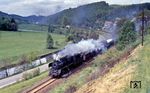 50 3529 im Tal der Freiberger Mulde zwischen Roßwein und Nossen bei Gleisberg-Marbach. (13.05.1983) <i>Foto: Peter Schiffer</i>