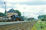 Mit Sonderzug P 24401 von Sangerhausen nach Erfurt ist 01 1512 in Stotternheim eingetroffen. (13.06.1982) <i>Foto: Wolfgang Bügel</i>
