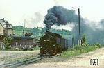 99 1771 verlässt mit P 14311 Hammerunterwiesenthal. (18.06.1982) <i>Foto: Wolfgang Bügel</i>