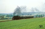 86 1001 mit P 19640 nahe Schlettau. (18.06.1982) <i>Foto: Wolfgang Bügel</i>