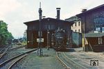 99 1758 (Schwartzkopff, Baujahr 1933) wartet in Zittau auf den nächsten Einsatz. (19.06.1982) <i>Foto: Wolfgang Bügel</i>