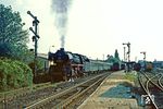 Und weiter geht's - Ausfahrt des P 3226 nach Schönebeck-Salzelmen in Staßfurt. (12.08.1982) <i>Foto: Joachim Bügel</i>