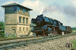 50 3540 erreicht mit Ng 62348 nach Nossen den Bahnhof Deutschenbora. (18.08.1982) <i>Foto: Joachim Bügel</i>